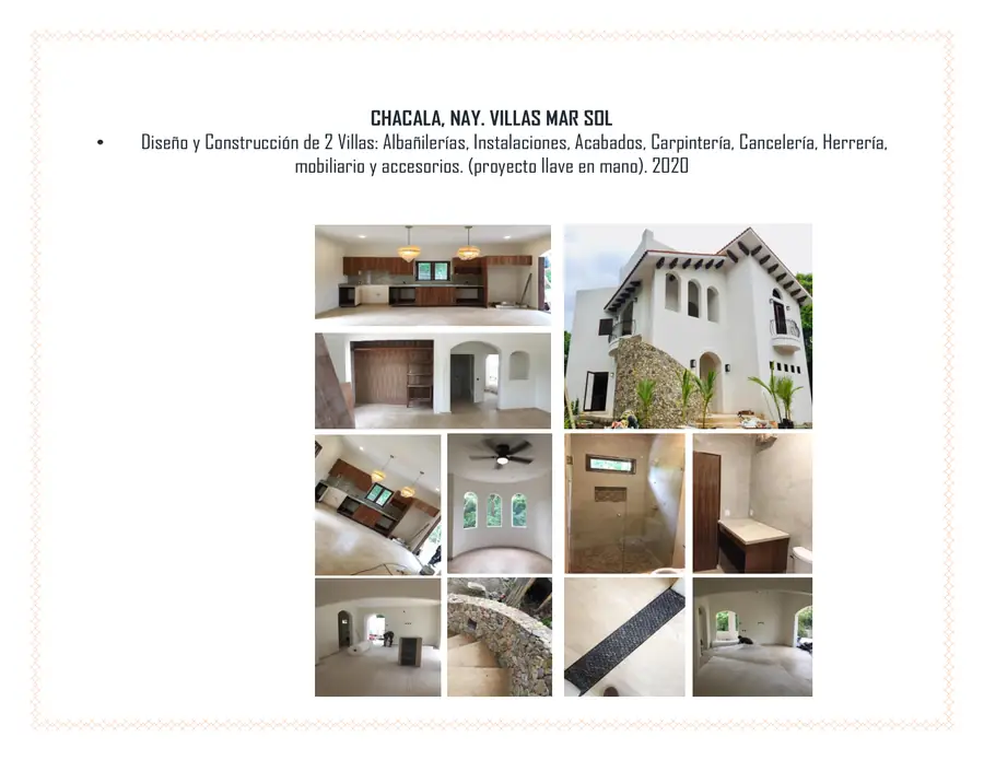 Villas Mar Sol — memoria fotográfica IDIPE